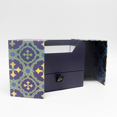 perfume paper packaging with drawer