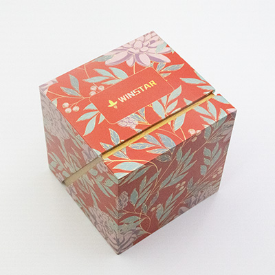 flap top perfume gift box