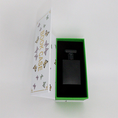 magnetic clamshell perfume package