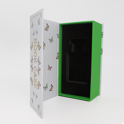 magnetic clamshell perfume package