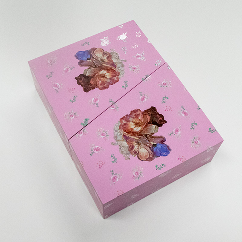 rigid cardboard 2-3 perfume bottles box