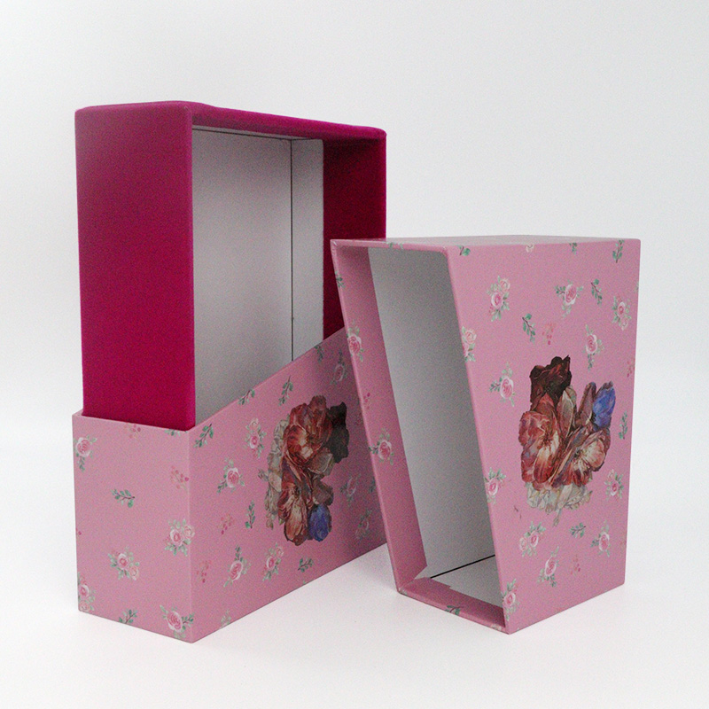 rigid cardboard 2-3 perfume bottles box