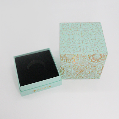 lid and base perfume box with insert