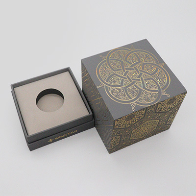 grey perfume packaging box china factory