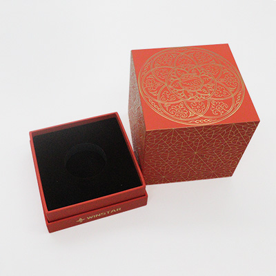 perfume bottle box with foam insert