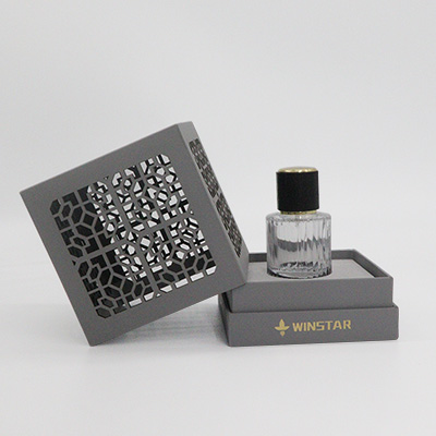 perfume package hollow design with linner