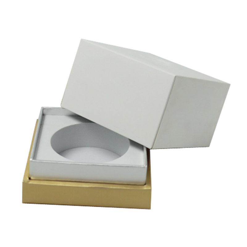 Cream Packaging Lid And Base Box