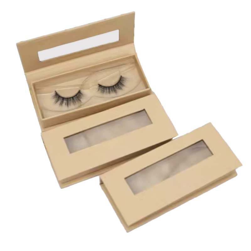 Eyelash Boxes Folding With Clear Window