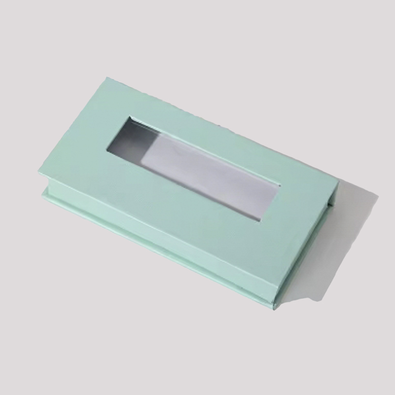 Eyelash Boxes Folding With Clear Window